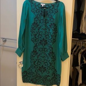 Beautiful 100% silk maternity dress